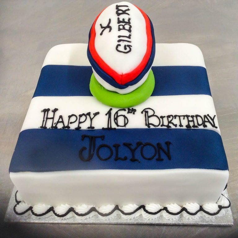 Rugby Themed Cake Regency Cakes Online Shop