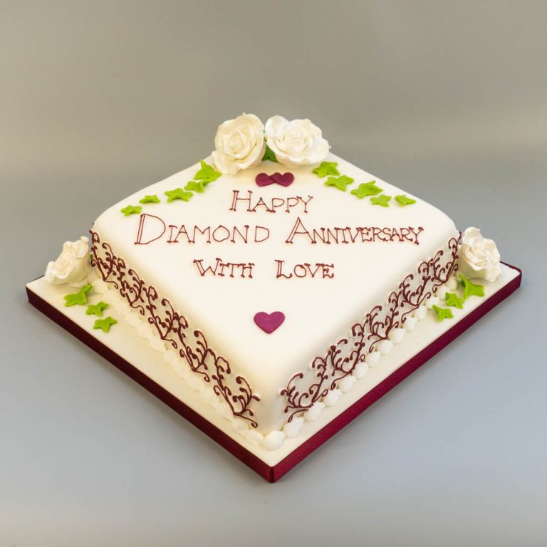 Diamond Anniversary Cake Regency Cakes Online Shop
