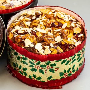 Christmas Genoa Cake Hamper Tin