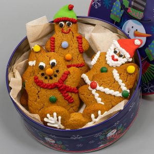 Christmas Gingerbread Hamper Tin