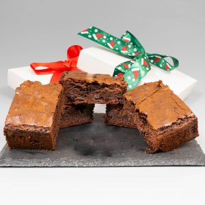 Triple Belgian Chocolate Brownie Gift Box
