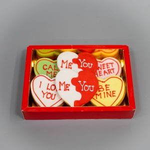 Valentine Message Cookies By Post