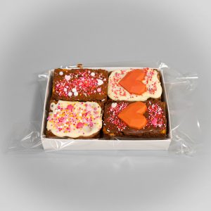 Valentine Chocolate Brownie Gift Boxes